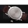 IWC Portofino Silver Dial Stainless Steel Case Diamonds Bezel Brown Leather Strap