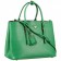 Prada Saffiano Double Tote Green