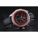 Breilting Bentley Supersports Black And Red Dial Black Leather Bracelet  622430