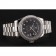 Swiss Rolex Day-Date Black Dial Diamond Case Diamond Numerals Stainless Steel Bracelet 1453965