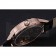 Patek Philippe Geneve Two Dial Black Dial Rose Gold Bezel Black Leather Band  622146