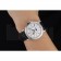 Patek Philippe Perpetual Calendar Retrograde Date White Dial Engraved Silver Case Black Leather Bracelet 1454147