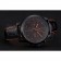 Mido Multifort Cronograph All Black & Orange Dial Black Leather Strap   622181