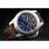 Panerai Luminor Brushed Stainless Steel Case Black Dial Dark Brown Leather Strap