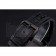 IWC Mark XVll Black Dial Black Stainless Steel Case Black Leather Strap