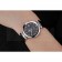 Omega Ladymatic Black Dial Black Leather Bracelet  622458