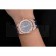 Swiss Audemars Piguet Royal Oak Blue Dial Gold Case With Diamonds Blue Leather Strap