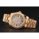 Swiss Rolex Day Date Diamond Pave Dial And Bezel Gold Case And Bracelet