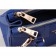 Prada Saffiano Small Leather Blue Bag