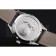Omega DeVille Prestige Black Dial Silver Diamond Case Black Leather Bracelet  1454120