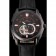 Swiss IWC Pilot's Watch Black Dial With Orange Markings Black Plated Stainless Steel Case Black Leather Strap 1453737