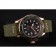 Rolex Yacht Master Black Dial Green Bezel Rose Gold Case Green Leather Bracelet 1453862