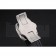 Swiss Cartier Santos Dumont Diamond Case White Dial Roman Numerals Black Leather Bracelet    622652