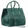 Celine Phantom Luggage Suede Leather Green