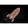 Hermes Classic MOP Dial Black Elongated Leather Strap