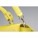 Salvatore Ferragamo Pebbled Leather Sofia Medium Yellow 608264