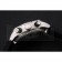 Round Burberry Sport Athlete Chronograph White Case Triple-eye Black Rubber Bracelet   622620