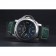 Panerai Luminor Marina Polished Stainless Steel Bezel Green Leather Bracelet  622310
