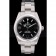 Rolex Swiss Explorer Stainless Steel Bezel Black Dial 42002