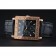 Piaget Emperador Limited Edition Black Dial Engraved Gold Case Black Leather Bracelet  1454137