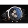 Breitling Transocean Black Dial Black Leather Strap  Polished Stainless Steel Bezel