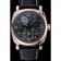 Panerai Radiomir Tourbillon GMT Ceramica Lo Scienziato Black Leather Bracelet 1454230