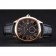 Cartier Drive De Cartier Black Dial Gold Case Black Leather Bracelet 1454214