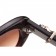 Dolce and Gabbana Brown With Silver Roses Sunglasses  308026