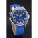 Omega Seamaster Planet Ocean GMT Blue Dial Blue Leather Band   622394