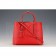 Prada Saffiano Soft Double Bag Red