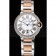 Swiss Ballon Blue De Cartier Diamond Steel Case White Dial Roman Numerals Two Tone Bracelet   622647