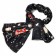 Valentino Starry Sky Scarf Black 621809