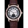 Cartier Ronde Louis White Dial Brown Leather Strap 621976
