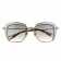 Miu Miu Square Double Frames Light Green Sunglasses 307892