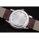 Cartier Ronde Louis White Dial Brown Leather Strap 621976