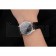 Swiss Rolex Cellini Date Black Dial Stainless Steel Case Black Leather Strap