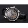 Swiss Hermes Arceau Skeleton Black Dial Blue Hands Stainless Steel Case Black Leather Strap