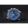 Omega Speedmaster Black Rubber Strap Blue Dial  622043