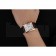 Cartier Tank MC White Dial Gold Case Black Leather Bracelet  622693