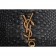 Saint Laurent Kate Monogram Tassel Python Leather Gold Hardware Black Mini Bag 18926850