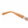 Hermes Oversized Round Frame Brown Sunglasses 308099
