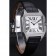Cartier Santos 100 Diamond Silver Bezel 621909