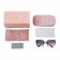 Miu Miu Square Cut Off Black Frame Sunglasses 308437