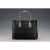 Prada Double Tote Black With Python Handles