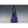 Prada Double Tote Blue With Black Python Handles 18926807