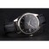 Swiss Patek Philippe Calatrava Black Dial Stainless Steel Case Black Leather Strap