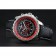 Breilting Bentley Supersports Black And Red Dial Black Leather Bracelet  622430