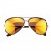 Hugo Boss Aviator Gold Frame Yellow Lens Sunglasses  307879