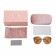 Miu Miu Noir Brown Round Frames Sunglasses 308441
