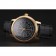 Swiss Patek Philippe Multi-Scale Chronograph Black Dial Gold Case Black Leather Strap